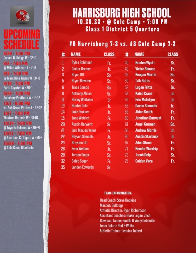 football roster 